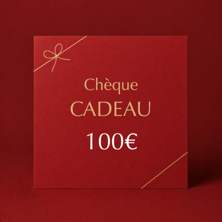 Chèque cadeau de 100 euros