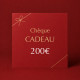 Chèque Cadeau de 200 euros