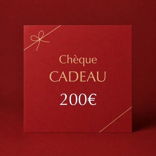 Chèque Cadeau de 200 euros